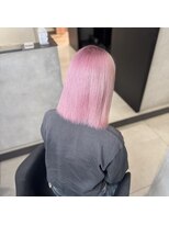 オフホワイト 大阪店(Off-White) ブリーチ3回 ペールピンク