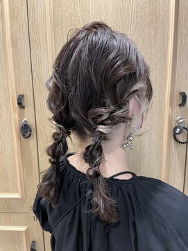 フレーム ヘア ルーム 天王寺駅前店(FRAME hair room) ツインアレンジ♪