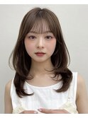 透明感カラー×似合わせレイヤーカット