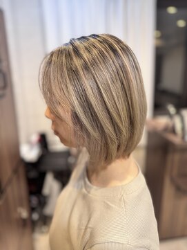 アルマヘア(Alma hair) 【シャドールーツ】バレイヤージュ