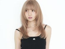サンクマーケット 渋谷(cinq MARKET)の雰囲気（ワンブリーチで作る、ナチュラルなベージュカラーが人気*[渋谷]）