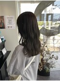 ロング/レイヤー/髪質改善縮毛矯正/髪質改善/韓国風/韓国ヘア