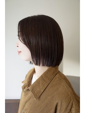 レイジーアワーズ(Lazy Hours) あご下ストレートボブ/艶髪