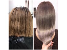 地毛風の馴染み◎最高級シールエクステで自然なロングヘアに