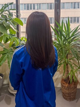 黒髪/クラゲヘアー/オリーブグレー/小顔/ココアベージュ/小倉