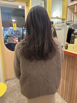 〈浅草 半個室〉ラベンダーベージュ