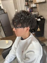 トニコ(toniko)&nbsp;シャドウパーマ×波巻きパーマ×マッシュ×刈り上げ