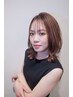 【韓国女子必見!】顔まわりカット+韓国風カラー+トリートメント¥11550→9009
