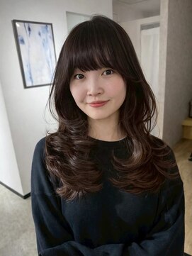 エトワ 中央店(etoi) 大分ミディアムボブレイヤー軽め韓国レイヤーくびれスタイル