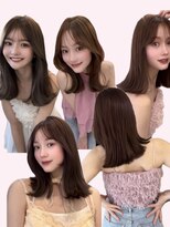 ボタン コロン 表参道 原宿(VOTAN COLON)&nbsp;くびれミディアム/ミディアムレイヤー/顔まわりカット