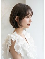 カバーヘア ブリス 志木南口駅前店(COVER HAIR bliss)&nbsp;韓国ボブ/タッセルボブ/美髪くびれヘア/ミルクブラウン小顔p志木