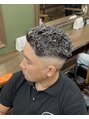 メゾンフォーメン トアロード(Maison for men TorRoad)&nbsp;極道パーマ×ホワイトメッシュ