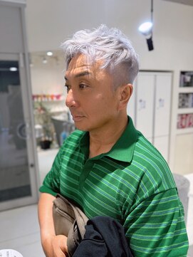 ステラ ヘア デザイン サロン(STELLA hair design salon) メンズスタイル ホワイトカラー 【杉若】