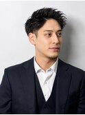 ショートピンパーマ