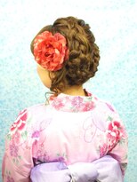 コティー ヘアアンドビューティー(Cottie HAIR&BEAUTY) 浴衣に似合う編み込みヘアアレンジ☆