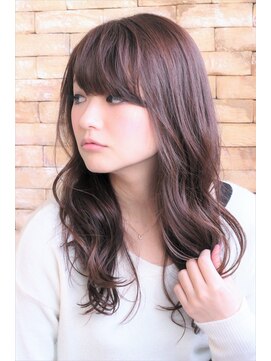 ヘアーロギア 栄店(hair LOGiA) ★hair LOGiA★　〇バレイヤージュとろみミディ　イルミナカラー