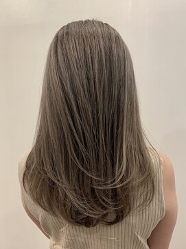 ウィルゴ(VIRGO) バレイヤージュ ハイライト グラデーション☆アッシュベージュ