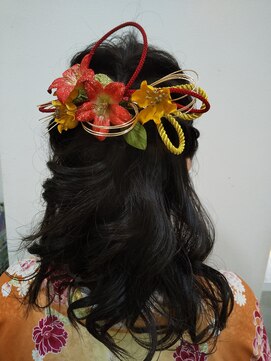 パーソンズ 本八幡店(PAR SON'Z) 編み込みハーフアップ