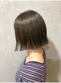 切りっぱなしボブ♪