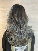 グレー系グラデーションカラー☆日高