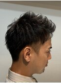 ツーブロベリーショート