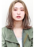 大人可愛い20代30代40代小顔ワンサイドショートボブ丸み前下がり