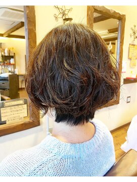 エデル(ederux) ショートパーマ