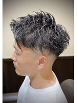 ヒロギンザ 新橋日比谷口店(HIRO GINZA)&nbsp;ツーブロックフェードスタイル