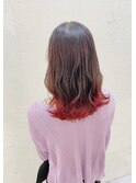 裾カラーレッド♪ 【新濱奈未子】