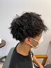 【メンズパーマ】メンズカット+おしゃれパーマ￥15950→￥13200