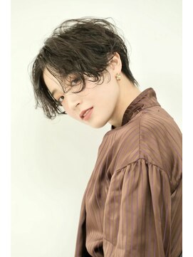 アンドバイモードケイズ (and by MODE K's) ハンサムショート_大人かわいいヘア美髪のススメネビージュ