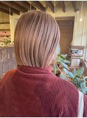 切りっぱなしボブ