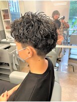 ノイセル 西本町(Noisyle)&nbsp;guest snap　アップバングショート×リバースツイスパ