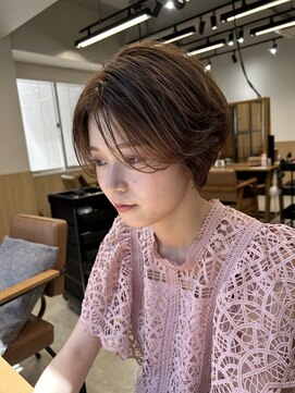 サンドエス 銀座(sand S) ハンサムショート大人可愛い20代30代40代似合わせカット