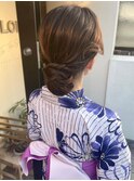 ヘアアレンジお客様スタイル