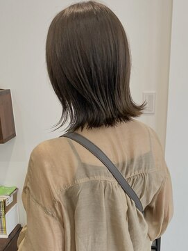 チルヘアデザイン(chill hair design) 外ハネミディアムボブ