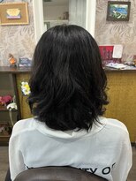 ヘアサロンアンドリラクゼーション マハナ(Hair salon&Relaxation mahana) ふんわりパーマスタイル