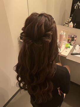 クランルシェ(clan luce) ハーフアップ