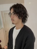 アンプラグド(unplugged)&nbsp;unpluggedメンズスタイル（パーマ）