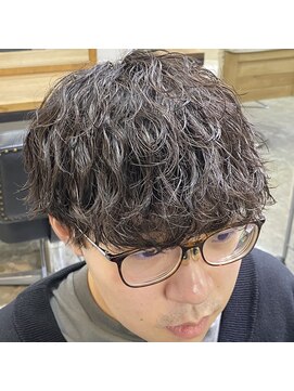 エル(EL by green) 【RYUYA】マッシュ×無造作ふんわり波巻きスパイラルパーマ