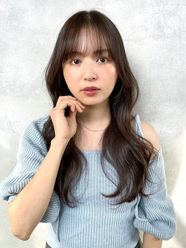 メゾンドイギー(MAISON de IGGY) 美髪エアリーロングココアブラウンマロンベージュブラウンカラー