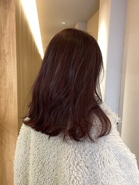 ニール シトロン 名古屋 伏見 丸の内(NEELU citron) 【Neelu_rina】深めレッドブラウン