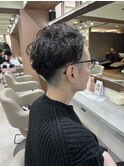 メンズランダムパーマ