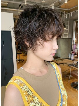 キャンバス 川崎(canvas.) ショートパーマ/横山大樹/川崎/美髪カラー/髪質改善/艶髪