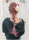 浴衣ヘアアレンジ