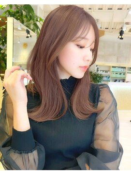 グランド(GRAND) セミロング30代40代ストレートレイヤー前髪なし前髪あり表参道