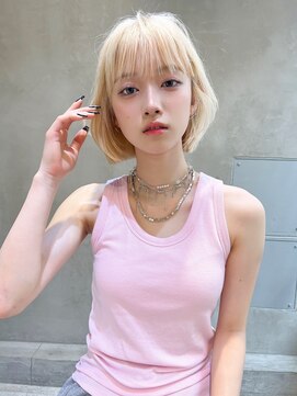 メーヴェ(Mowen) mowen ボブ×ハイトーン