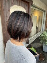 タエビスアリッサム(Taebis Alyssum)&nbsp;ナチュラルハイライト×レイヤーボブ