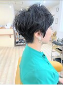 【morio成増 セリザワ】マッシュショート パーマ