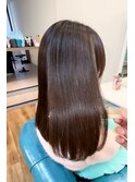 メルティカラー似合わせカット/縮毛矯正/ボブ/フェミニンロング